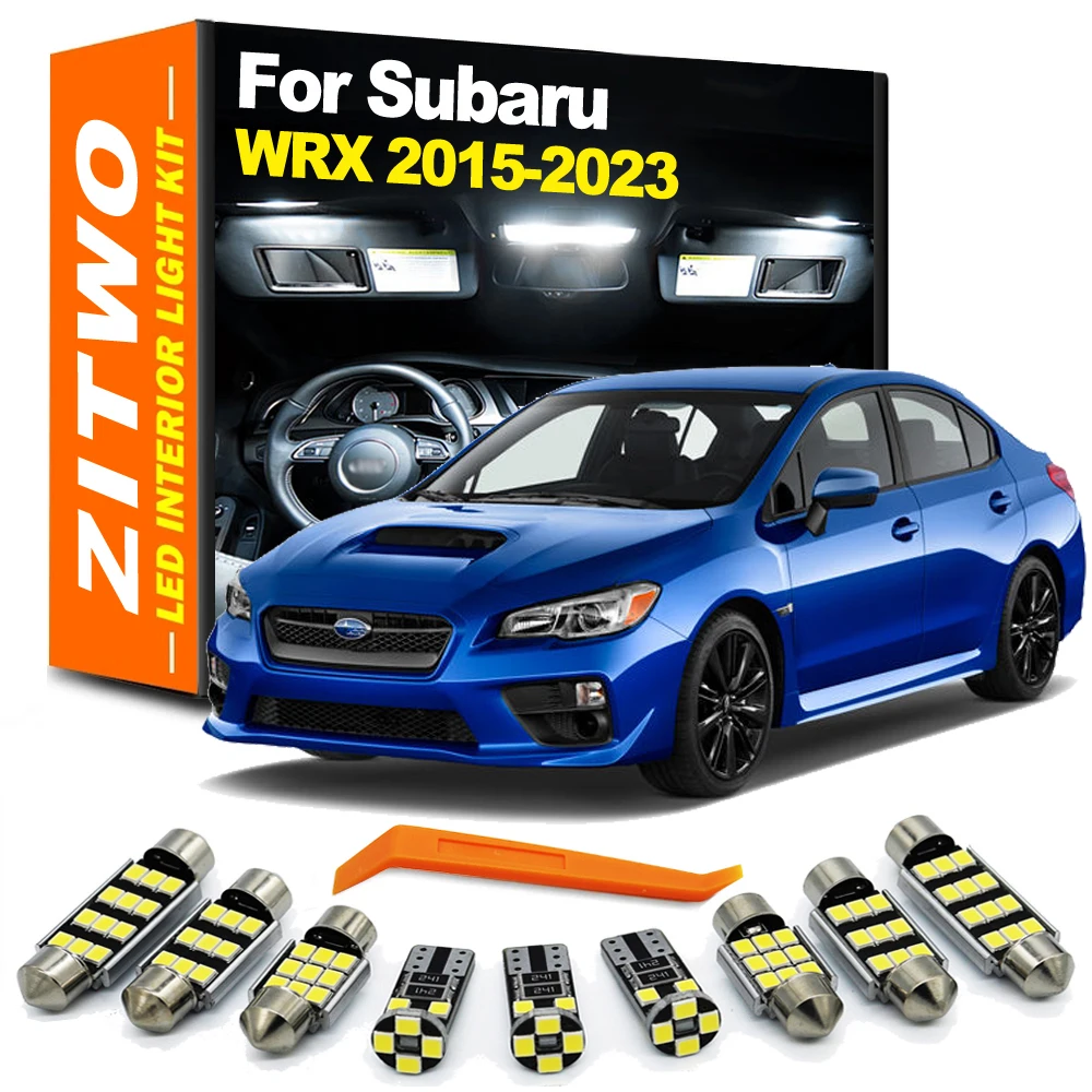 Kit luces LED matrícula e interior ZITWO para Subaru WRX 2015-2023