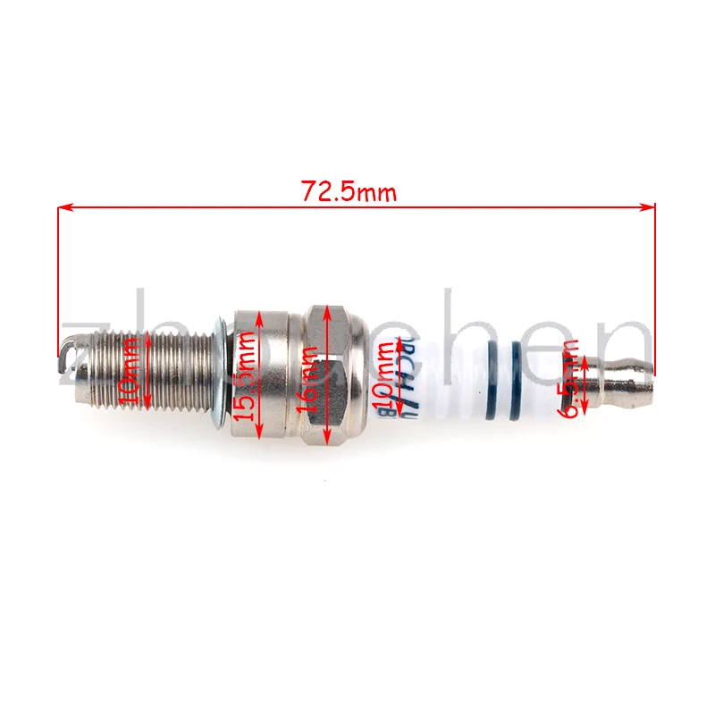 Bujía iridio B7TC CR7EK para moto – compatible CR7E - imagen 2