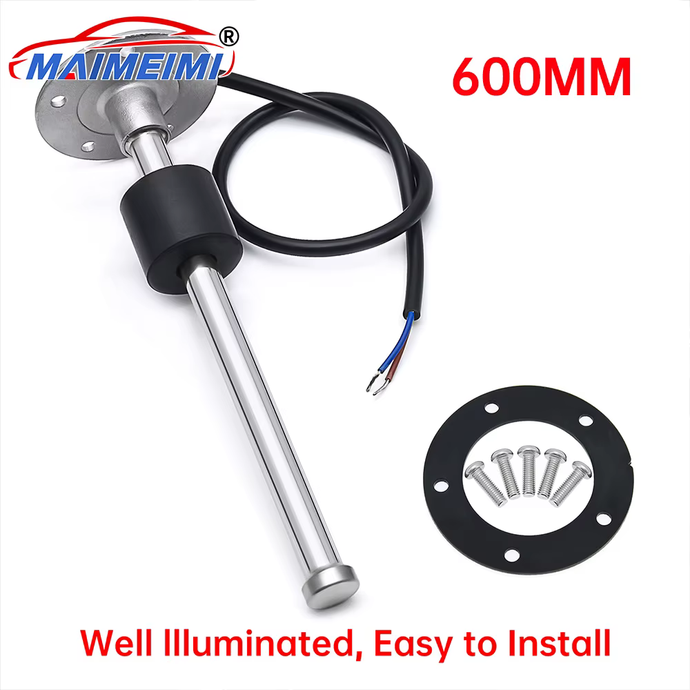 Sensor de nivel de combustible y agua 600 mm para coche y barco