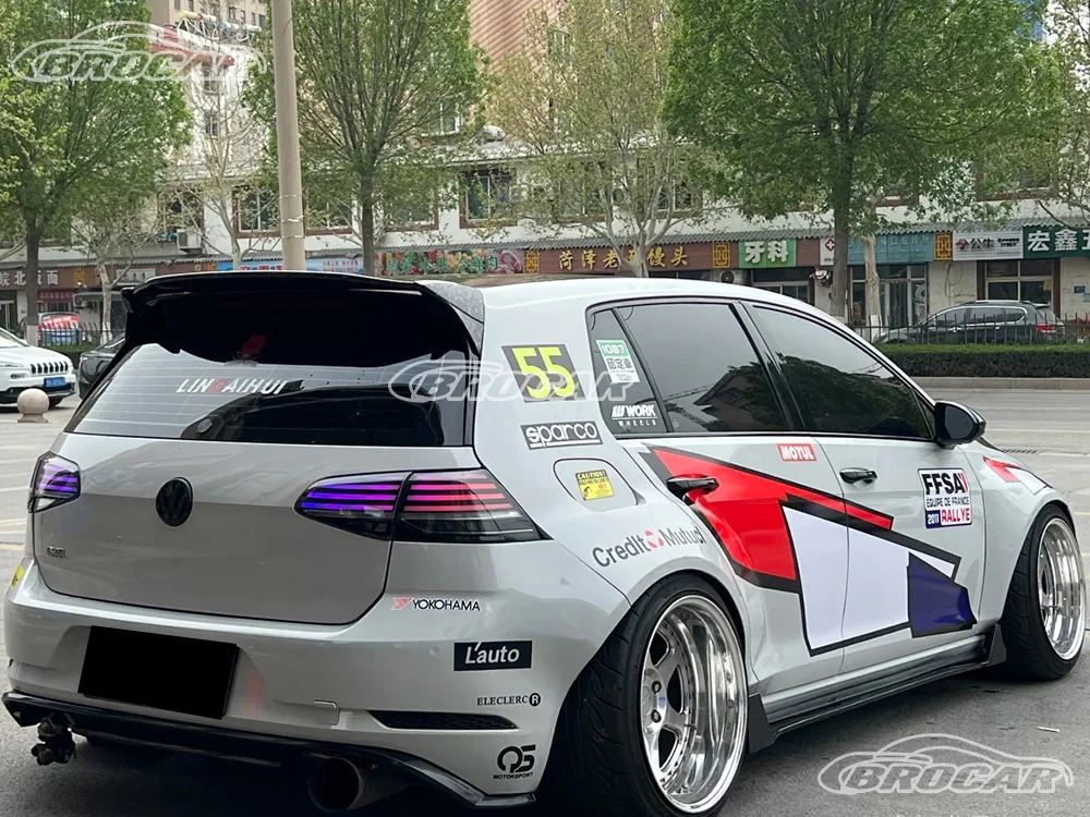 Alerón maletero ABS estilo ASPEC para Volkswagen Golf 7 R-Line GTI - imagen 2