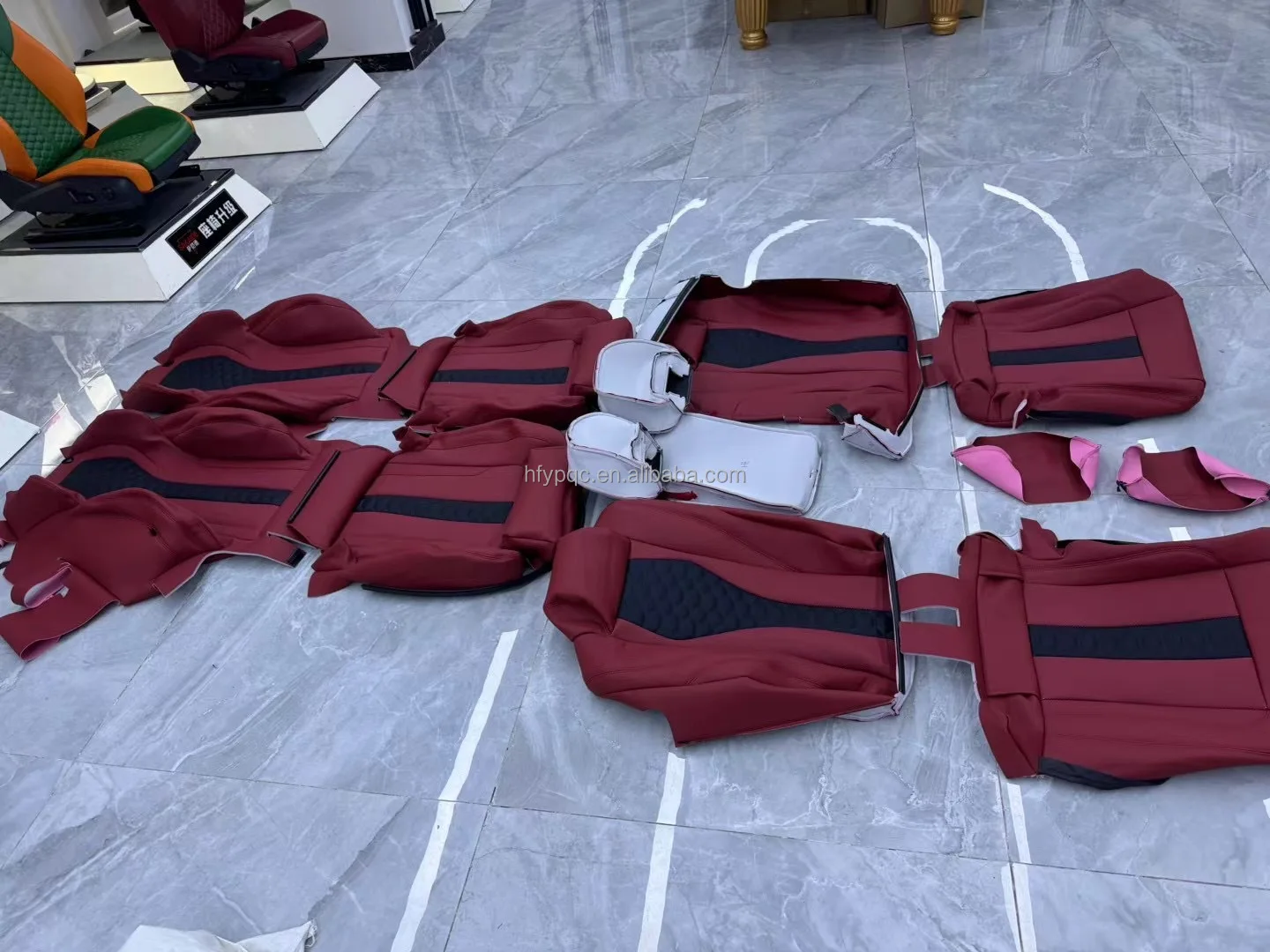 **Gran oferta BMW Serie 3 actualizado a asientos de cuero Real estilo M3 para BMW E90 91 92 93 21 30 36 46 F30 31 34 35 G20 G21** - imagen 4