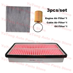 Kit filtros aceite aire habitáculo FAW Besturn B50 1.4T 1.6L 2016-2020