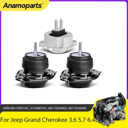 Soportes motor/transmisión Jeep Grand Cherokee y Dodge Durango 3.6-6.4L