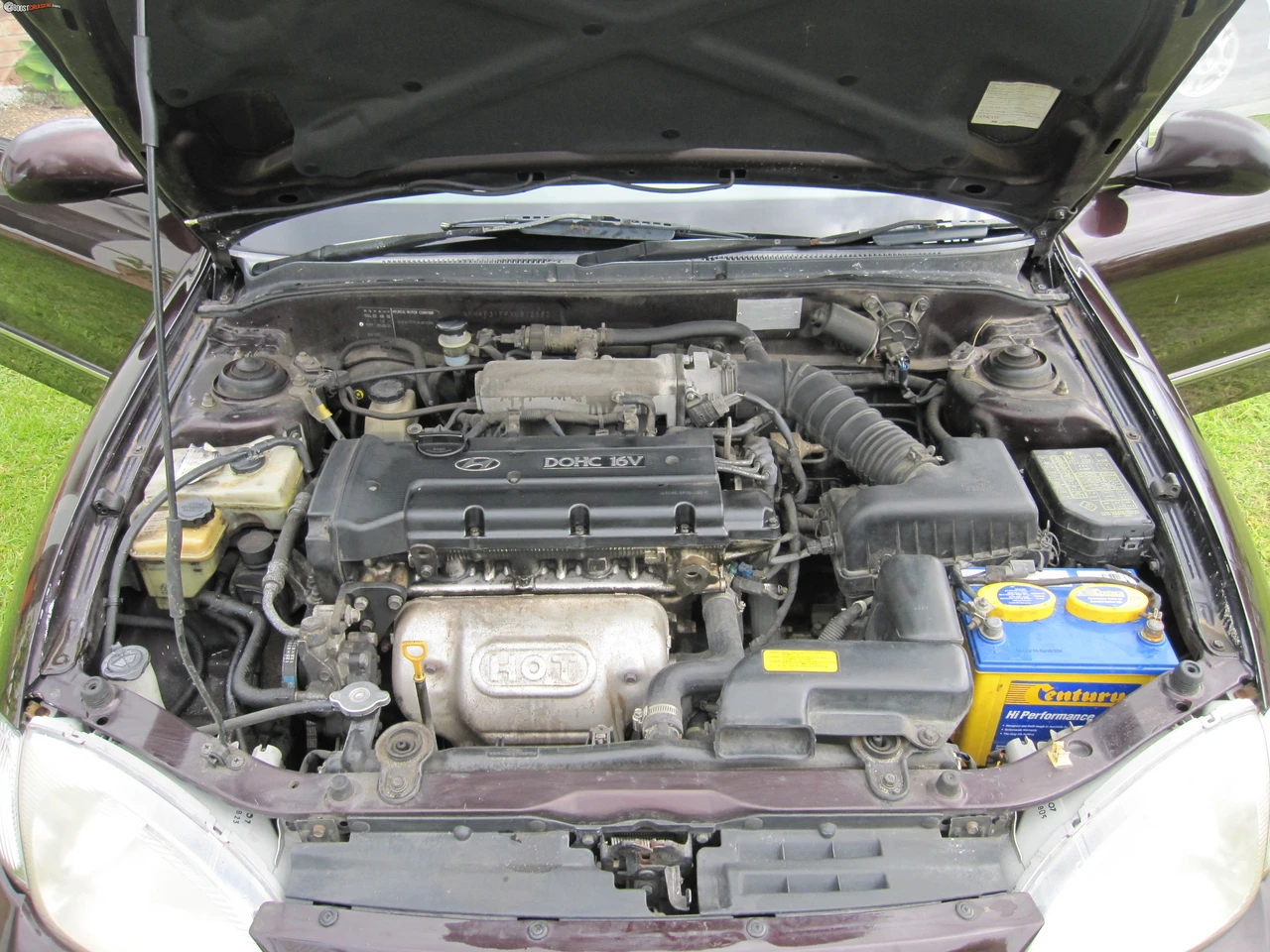 Amortiguadores gas capó Hyundai Elantra 1995-2000 – juego completo