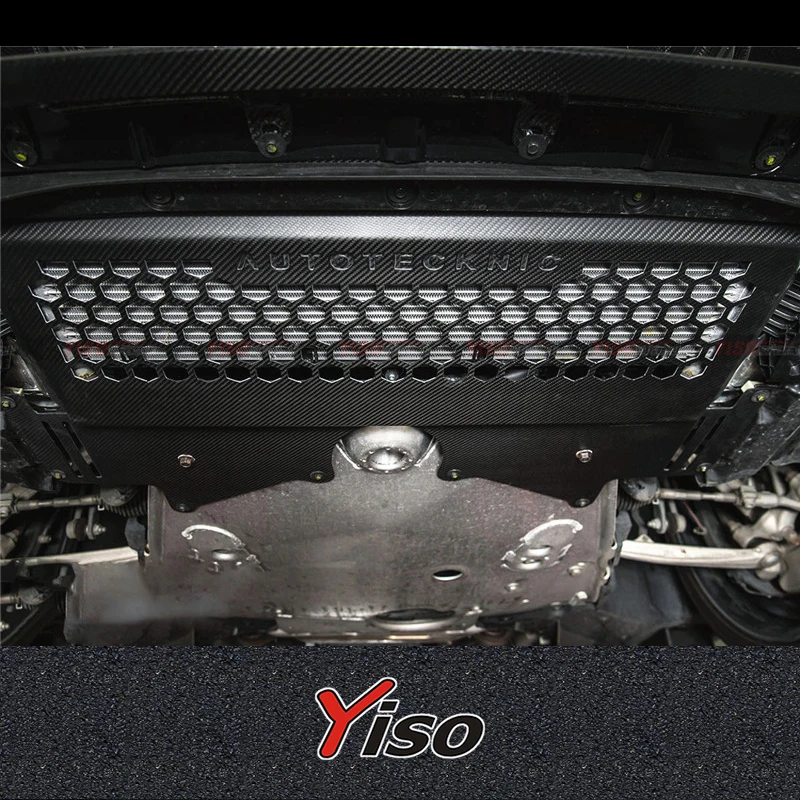 Protector cárter fibra carbono seca para BMW M2 G82 2024 - imagen 3