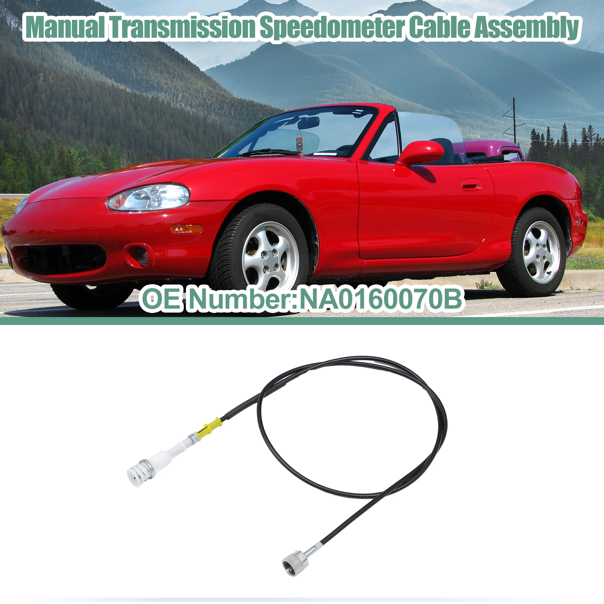 Cable Velocímetro X Autohaux para Transmisión Manual – Mazda Miata 1990-1996