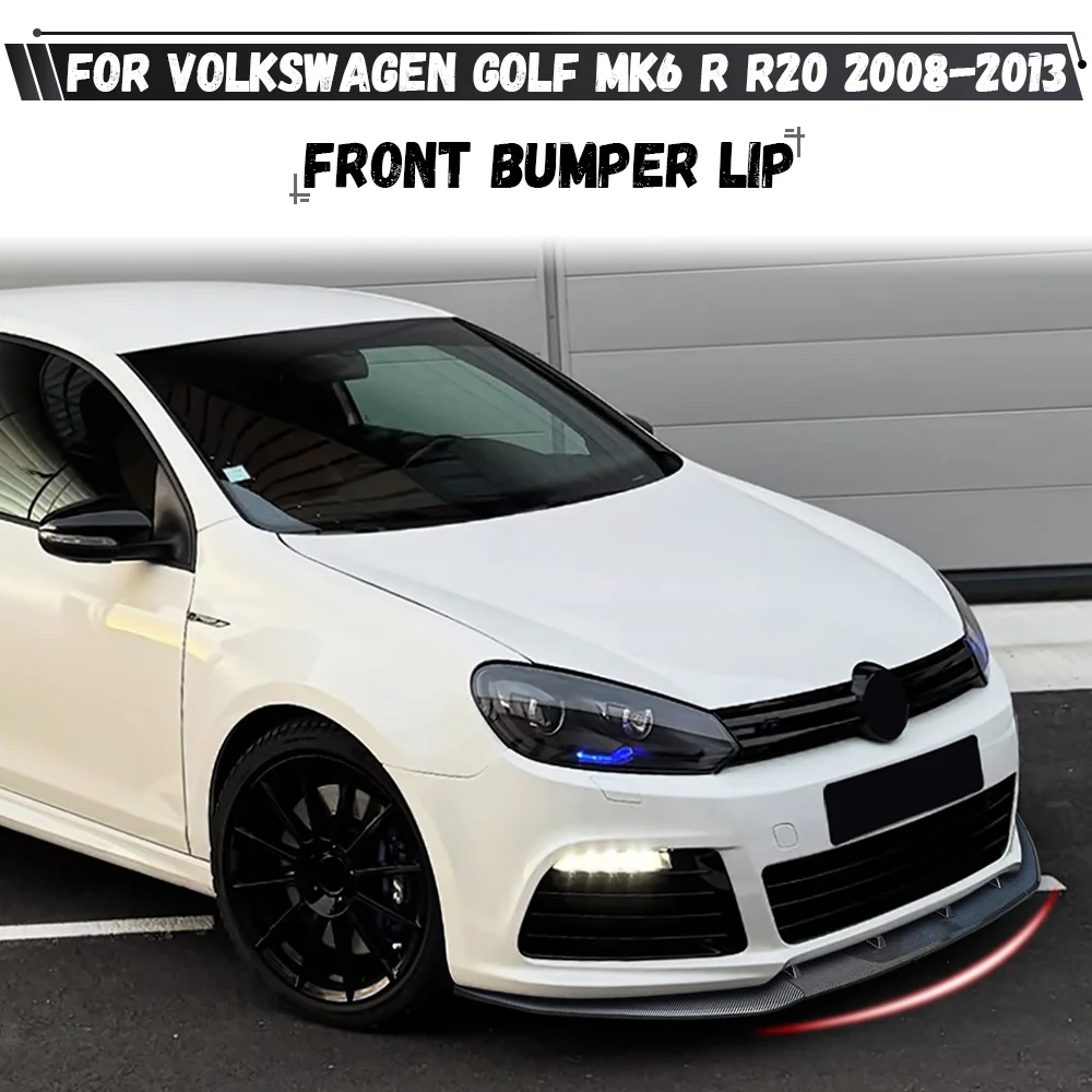 Divisor delantero instalado en Volkswagen Golf 6 R R20