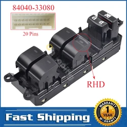 84040-33080 Interruptor de elevalunas Toyota y Lexus, volante derecho