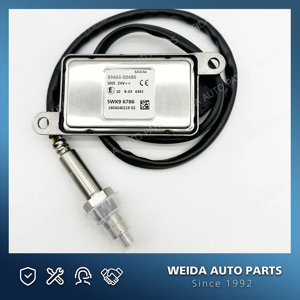 5WK96786 89463-E0480 5wk9 6786 Original nuevo Sensor de oxígeno Nitrox sensor Nox para Hino motor coche camión Accesorios