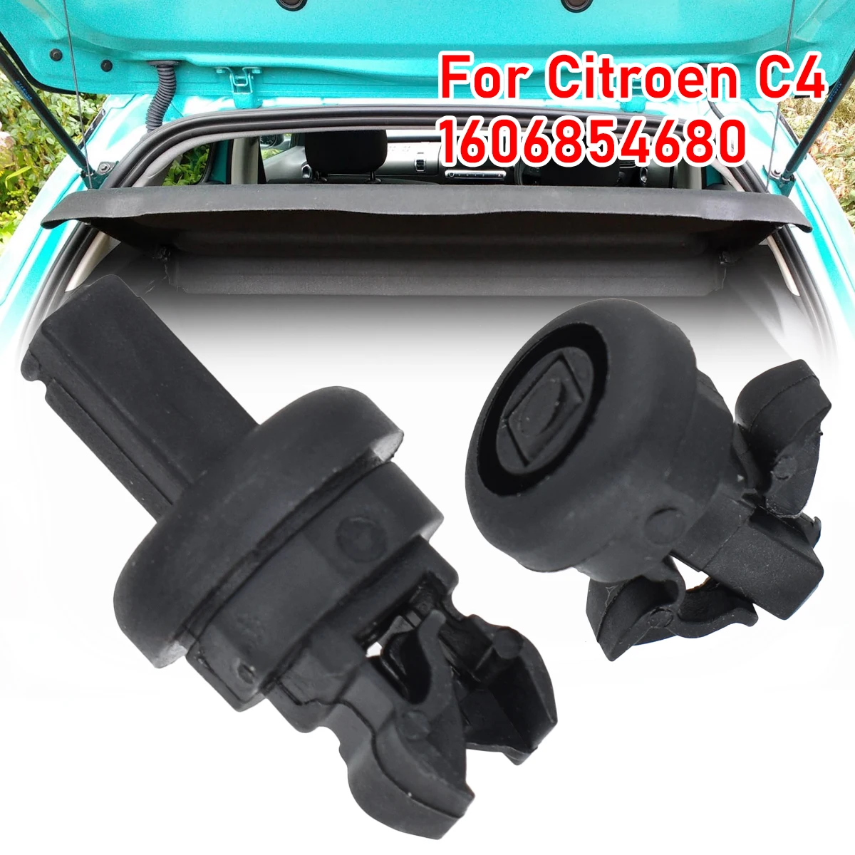 Citroën 1606854680 clips de maletero trasero para C4 B7/DS4/DS5