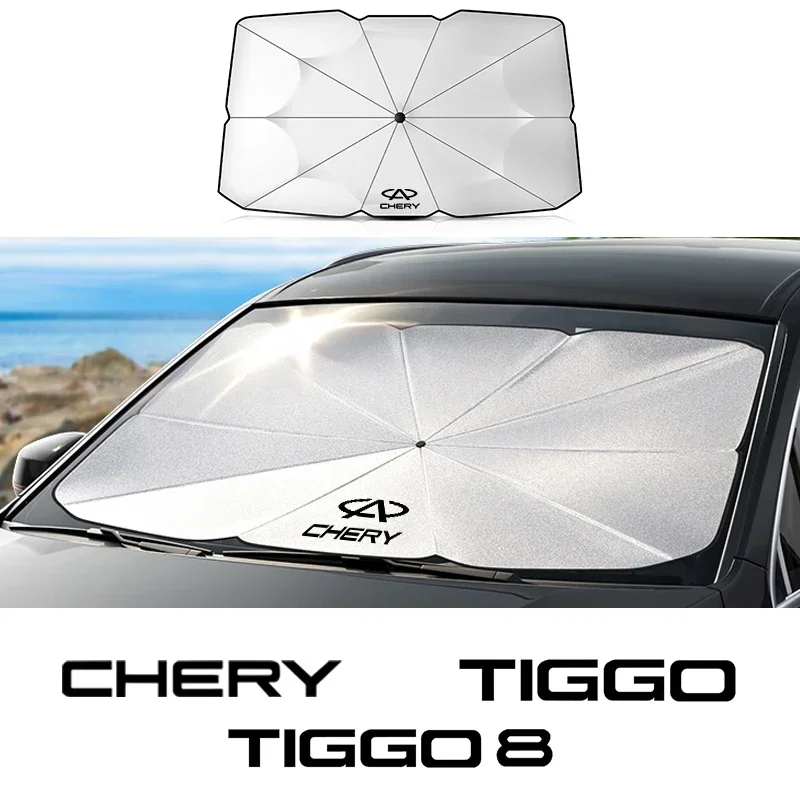 Parasol interior de parabrisas para Chery Tiggo 3, 4, 5, 7 y 8 - imagen 2