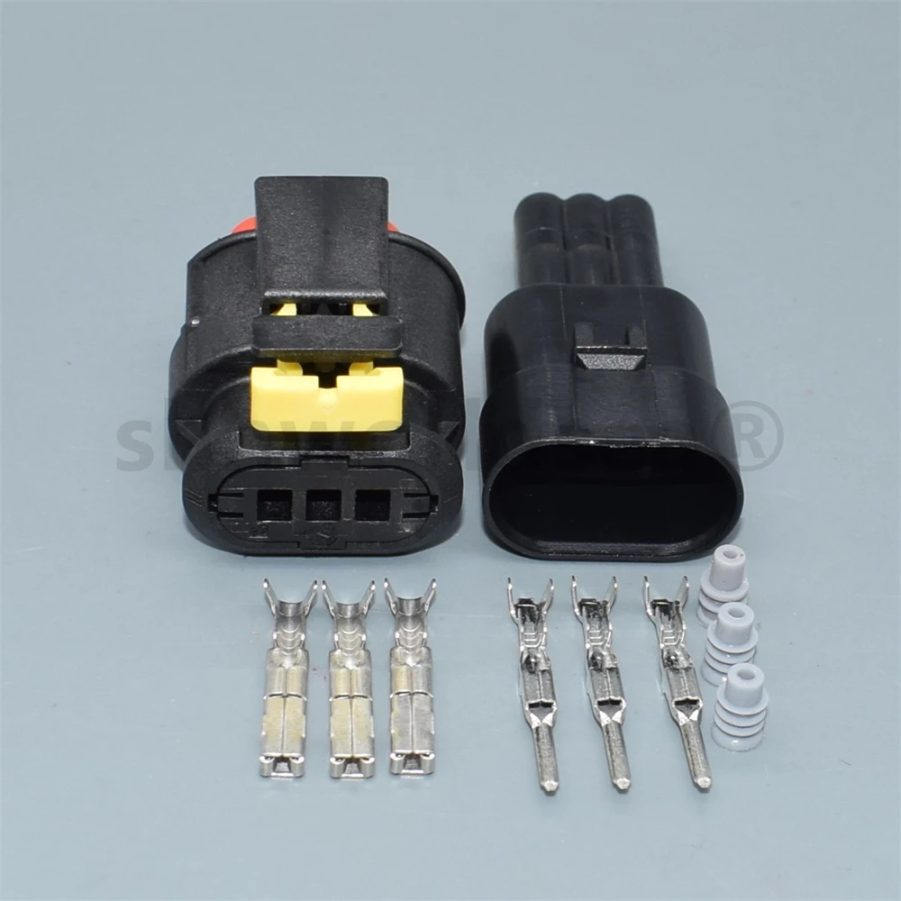 Conector inyector diésel 3 pines sellado 284426-1 Shhworldsea - imagen 3