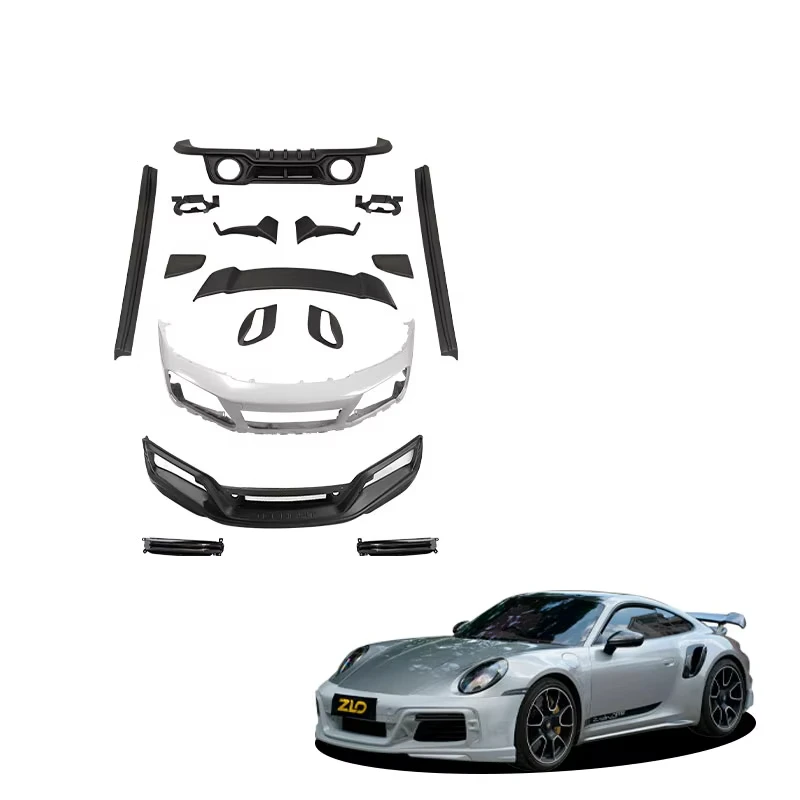 TKT Kit carrocería fibra de carbono Porsche 911 992 Turbo S