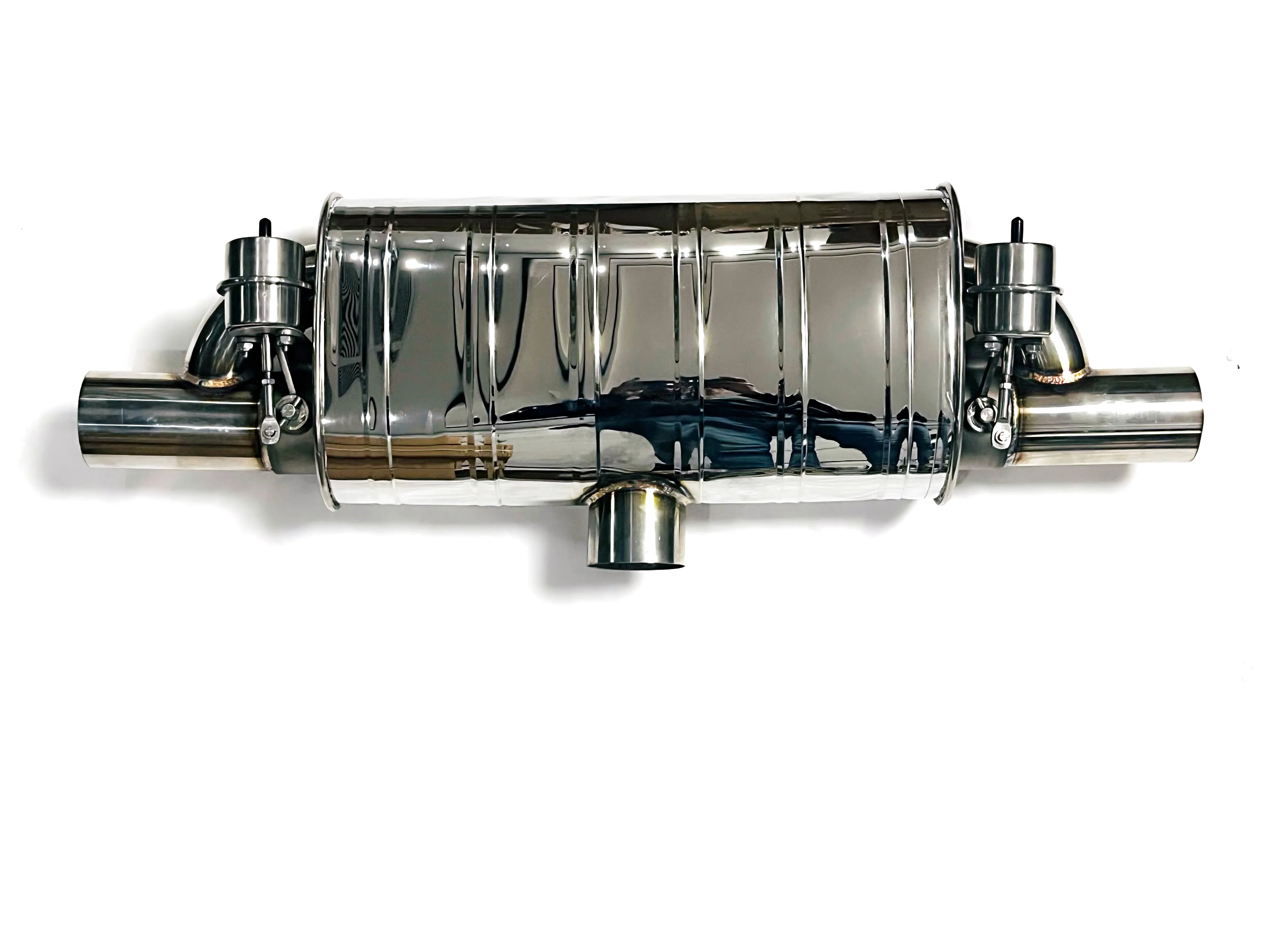 Válvula de escape eléctrica remota universal en T acero inoxidable - imagen 4