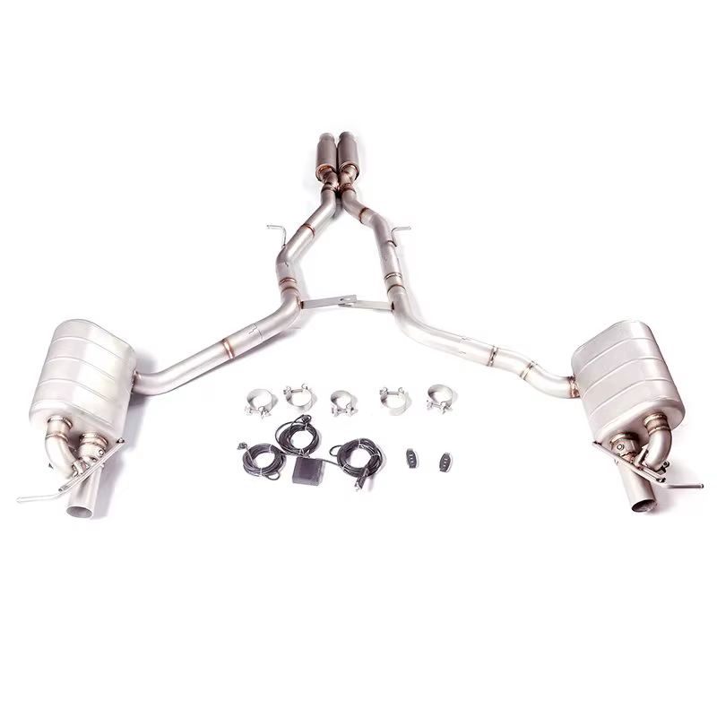 Sistema escape catback rendimiento acero inoxidable Mercedes-Benz CLS C218 2011-2017