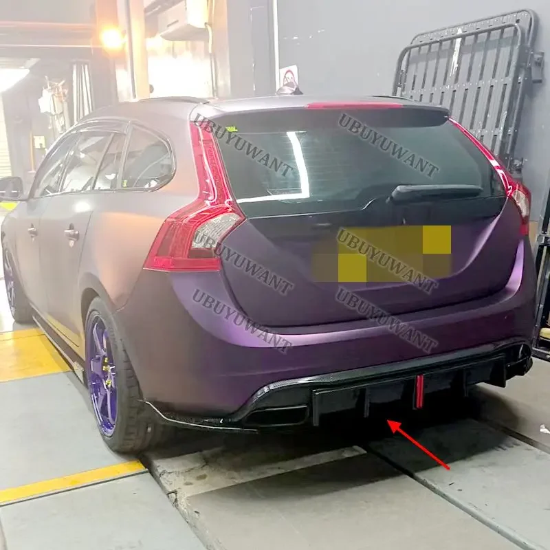 Difusor trasero para Volvo S60 y V60 2014-2018 - imagen 3