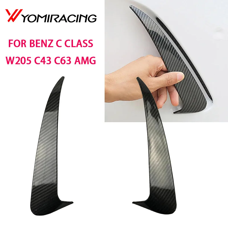 Rejillas ventilación trasera carbono – Mercedes C W205 AMG