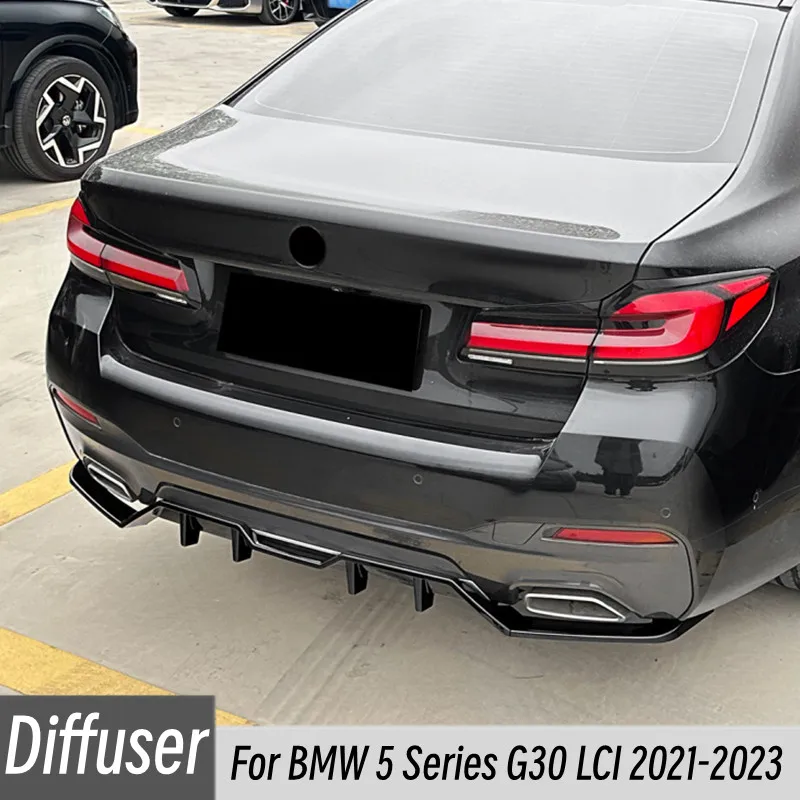 Difusor trasero de carbono BMW Serie 5 G30 LCI