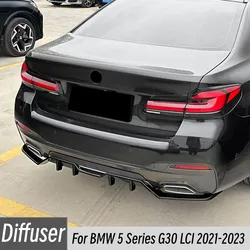 Difusor trasero de carbono BMW Serie 5 G30 LCI