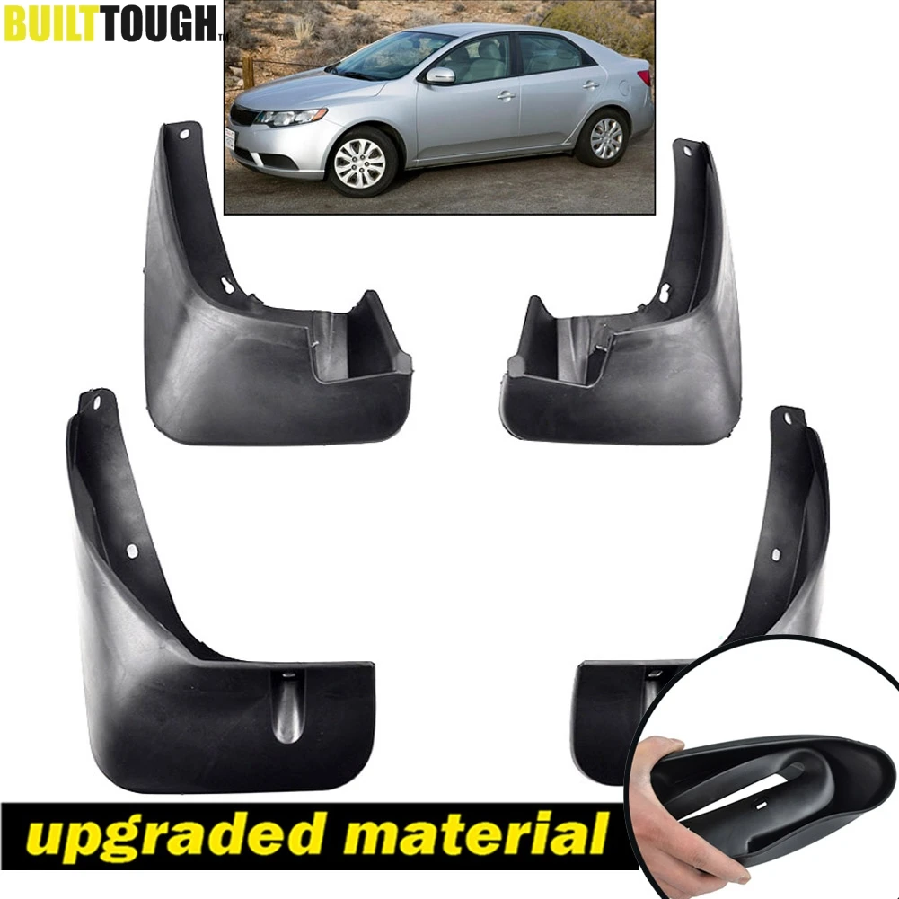 Faldillas antisalpicaduras para Kia Cerato/Forte K3 sedán 2010-2013