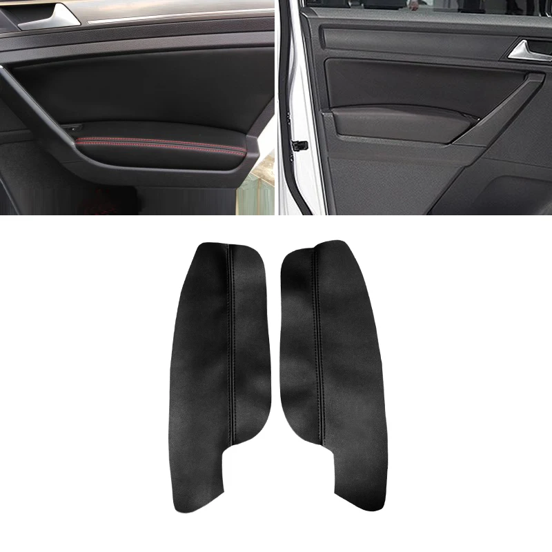 Cubierta reposabrazos puerta VW Caddy 2014-2016 microfibra piel