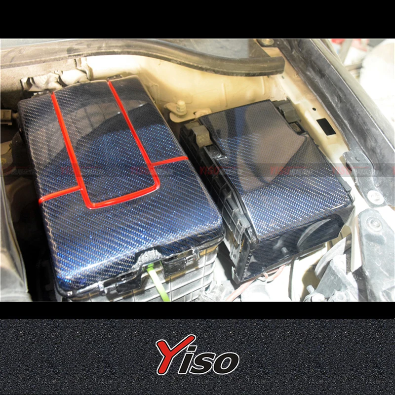 Tapas de fusibles y batería en fibra de carbono para VW Golf 6 GTI/R - imagen 4