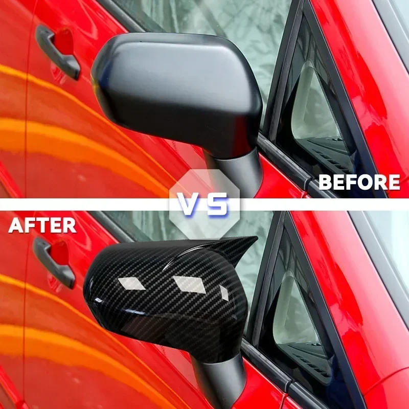 Carcasa retrovisor Honda Civic 8ª Gen fibra carbono 2005-2011 - imagen 2