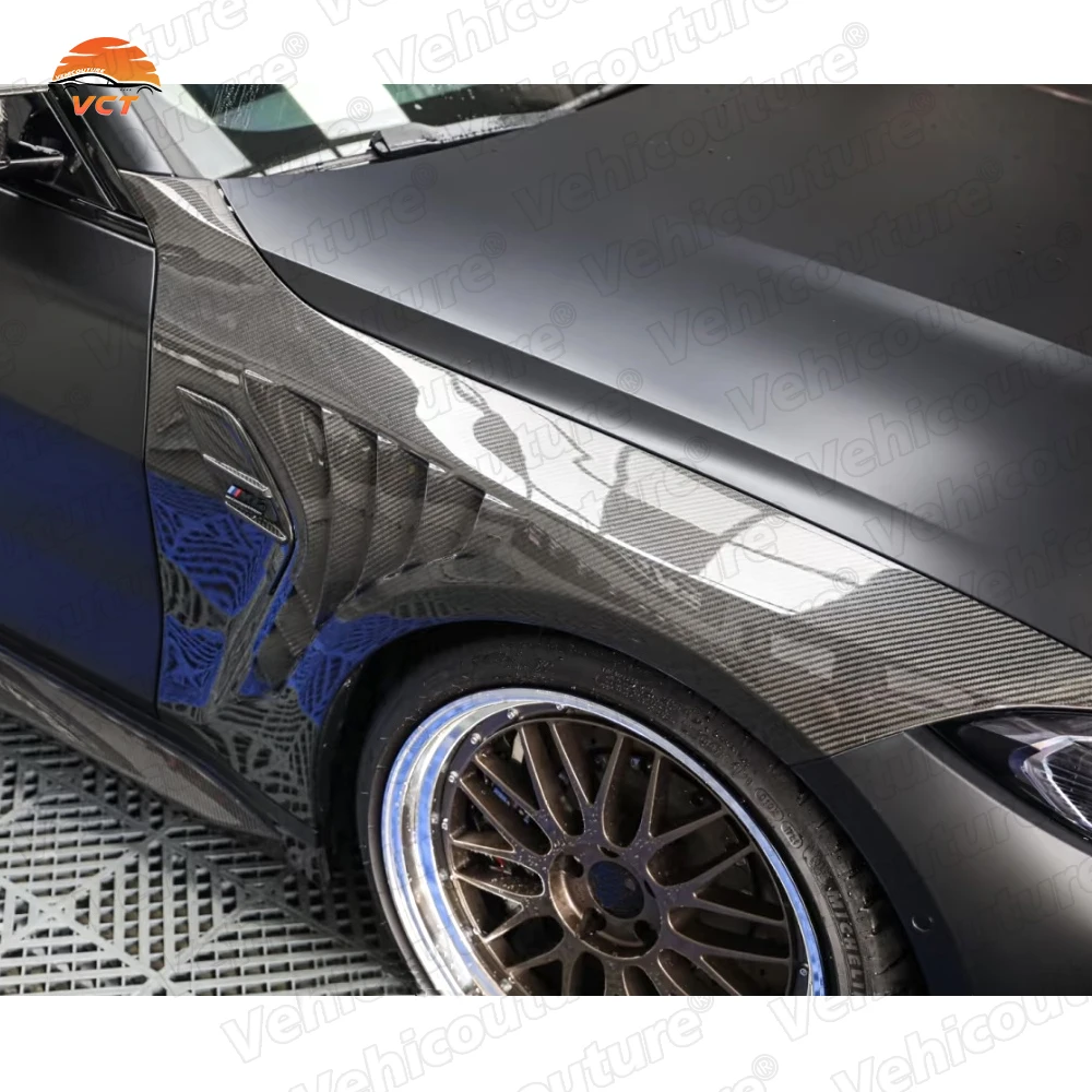 Guardabarros delantero VCT fibra de carbono seco – BMW G80 M3 G82 M4 - imagen 4