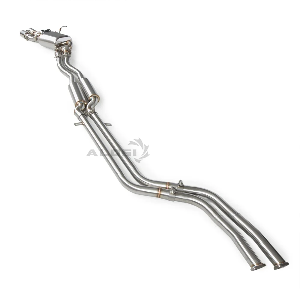 Escape alto rendimiento inoxidable con válvula – BMW 325i E46 2.5 - imagen 4