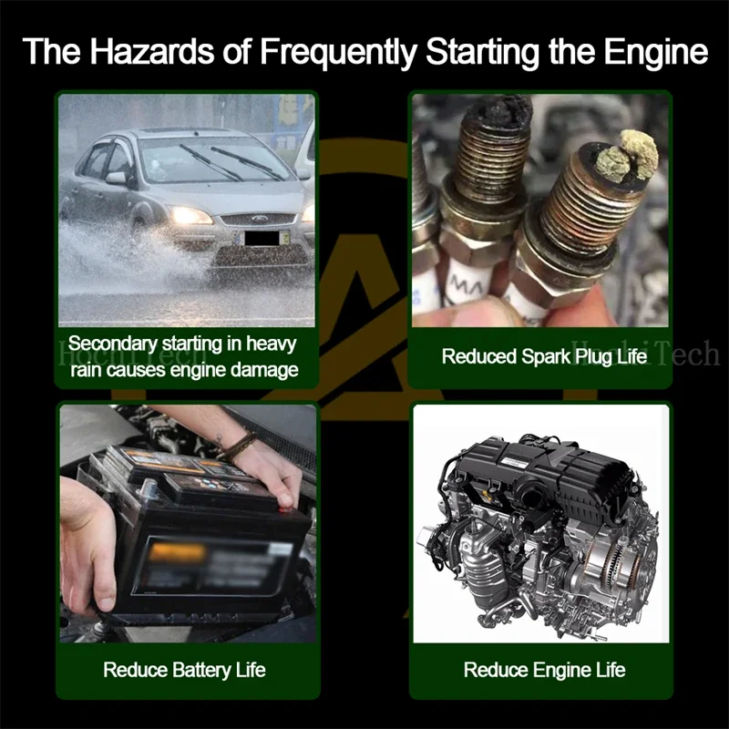 **Para Honda CRV CR-V RS 2023-2025 sistema de arranque y parada automática del motor apagado dispositivo Sensor de Control enchufe parada cancelar** - imagen 3