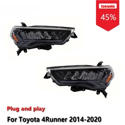 Faros LED con DRL y antiniebla para Toyota 4Runner 2014-2020