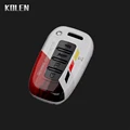 4 Button WhiteRed