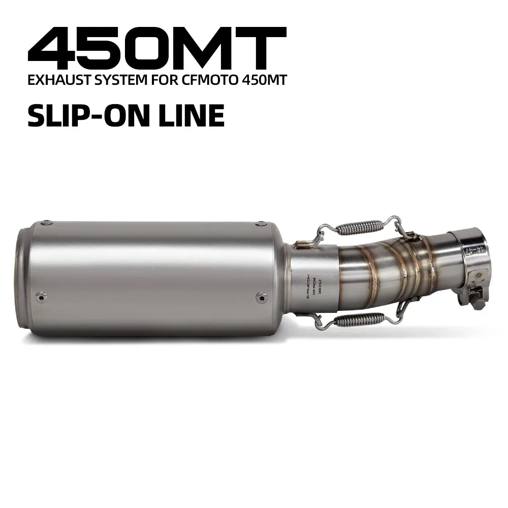 Adaptador de escape Slip-On para CFMOTO 450MT Adventure