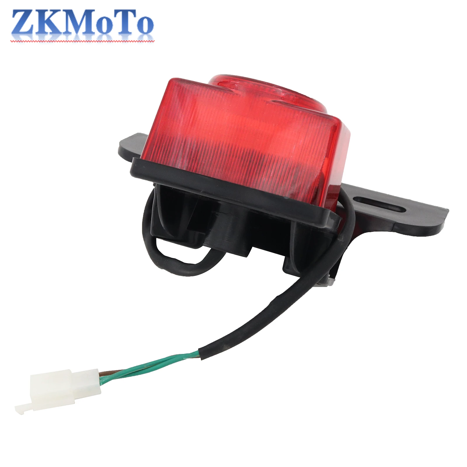 Luz trasera freno Honda Monkey Z50 12V con soporte matrícula Z50JZ - imagen 3