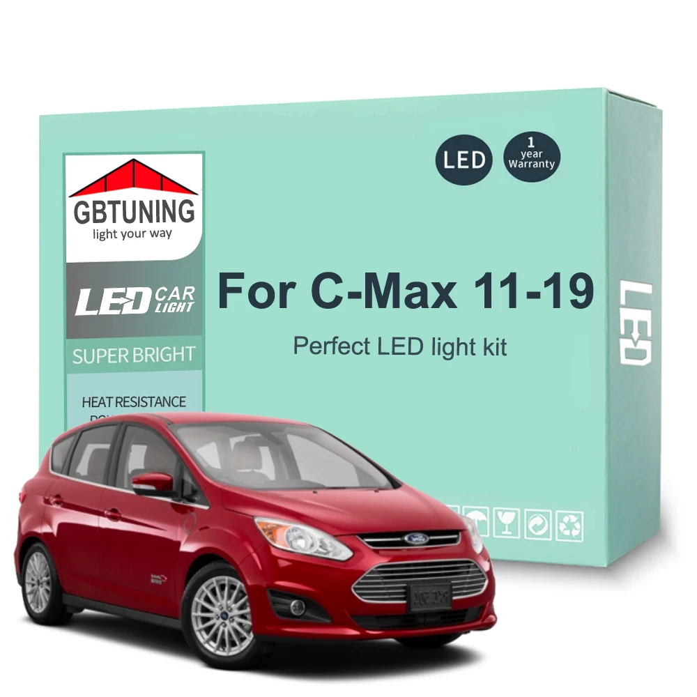Bombillas LED interiores CANBUS para Ford C-MAX 2011-2019