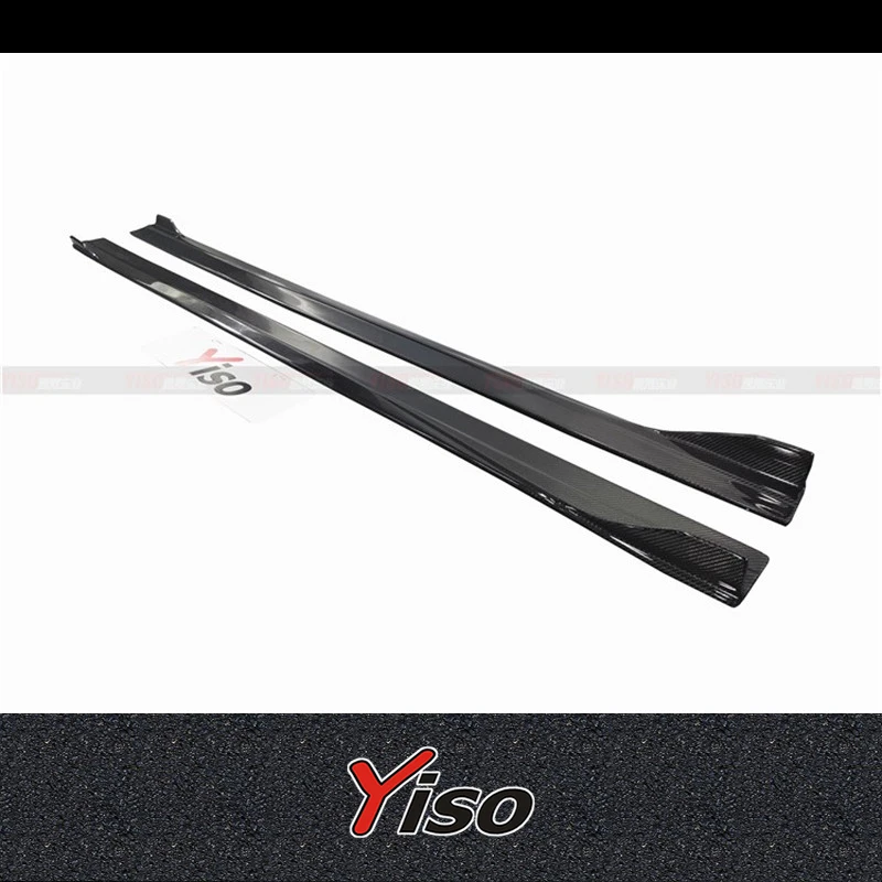 Falda lateral de fibra de carbono para Mercedes CLA 35 AMG W118 - imagen 5