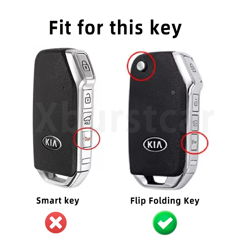 Funda de llave Kia de TPU, carcasa para mando a distancia - imagen 2