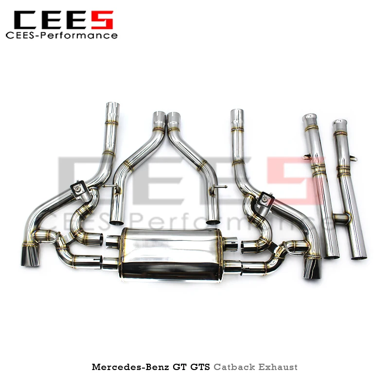 Kit Catback Cees Escape Deportivo con Válvula – Mercedes AMG GT GTS 4.0T - imagen 3