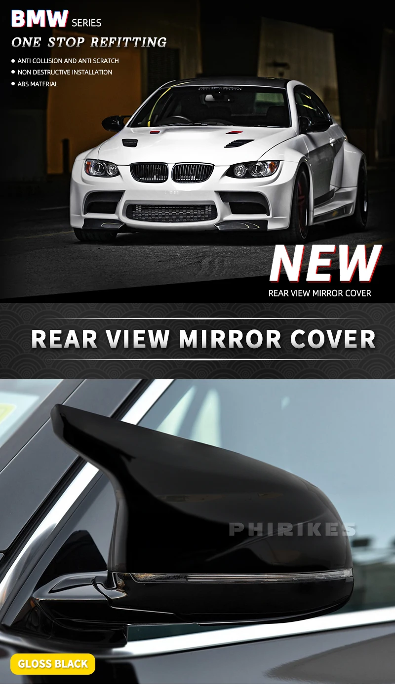 Cubiertas de espejo retrovisor para modelos BMW X