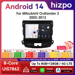 Autoradio Android Hizpo 9″ – Mitsubishi Outlander II, Citroen C-Crosser, Peugeot 4007