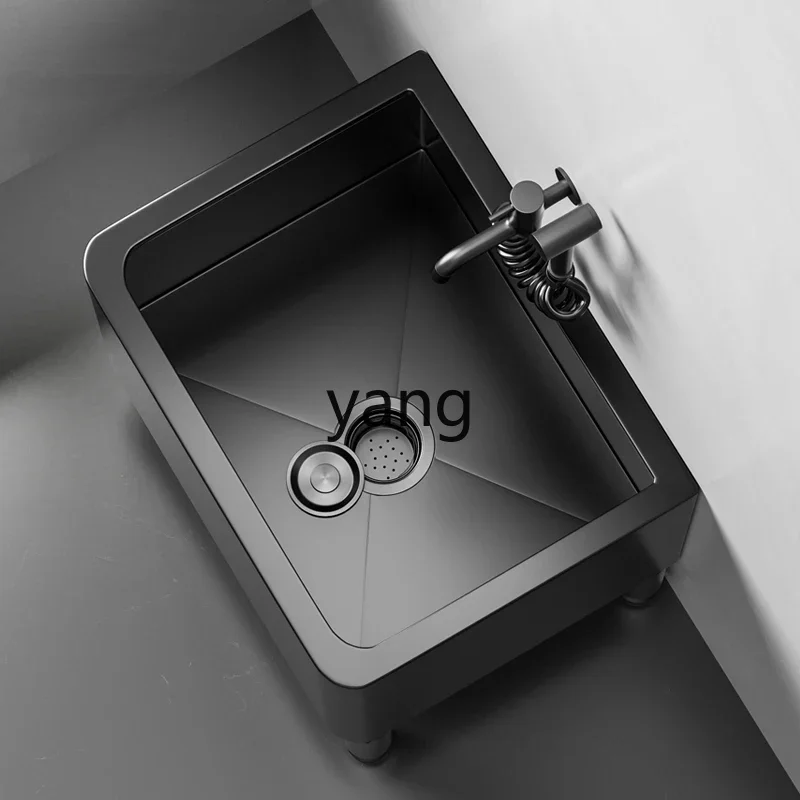 Fregona para piscina con mango extensible de acero inoxidable - imagen 3