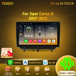 Hizpo radio multimedia CarPlay inalámbrico – Opel Corsa D 2007-2012