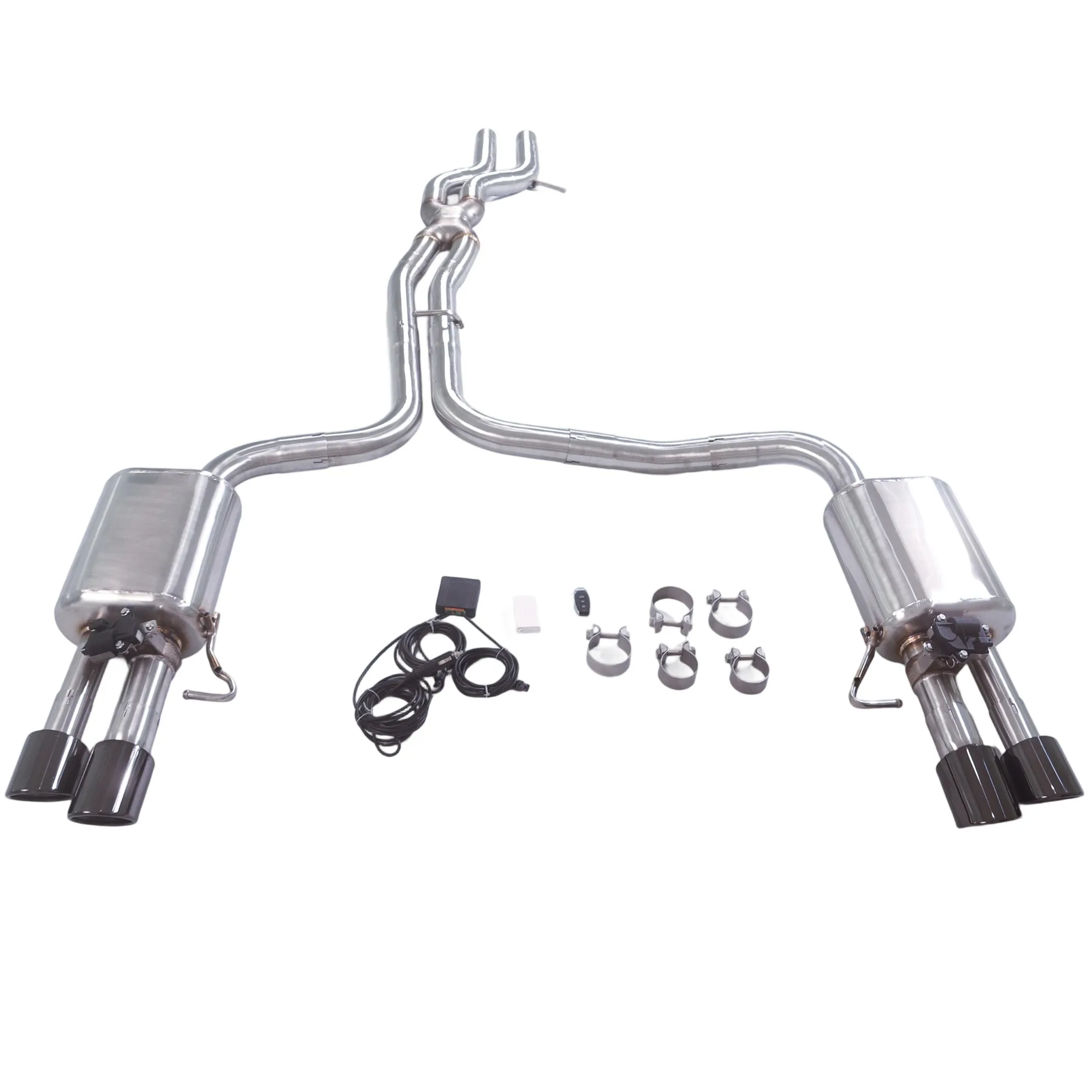 GFC Silenciador catback para Audi S8 D4 4.0 TFSI quattro V8 - imagen 2