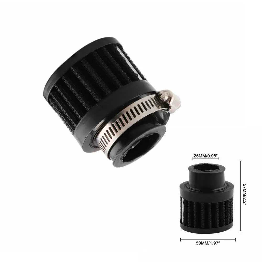 Filtro de aire frío para ventilación cárter moto alto flujo