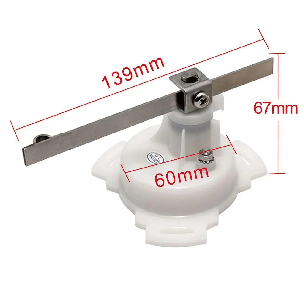Sensor de ángulo de timón marino en color blanco