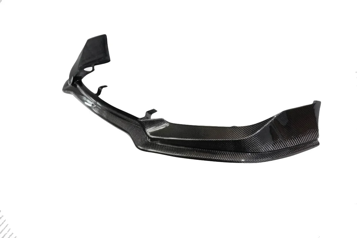 Para Honda CIVIC 2016-2018 años modificación del kit de carrocería del labio delantero de fibra de carbono - imagen 5