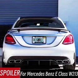 Real alerón cola pato fibra carbono Mercedes Clase E W213 AMG