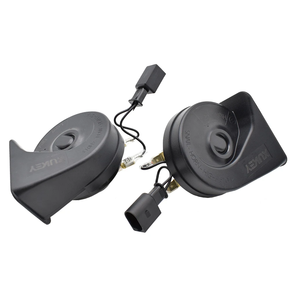 2 unids/set 12V 110-125db bocina de caracol bocina de coche resistente al agua fuerte 410/510Hz bocina automática de doble tono para Mercedes Benz Clase GLC 2015-2020 - imagen 2