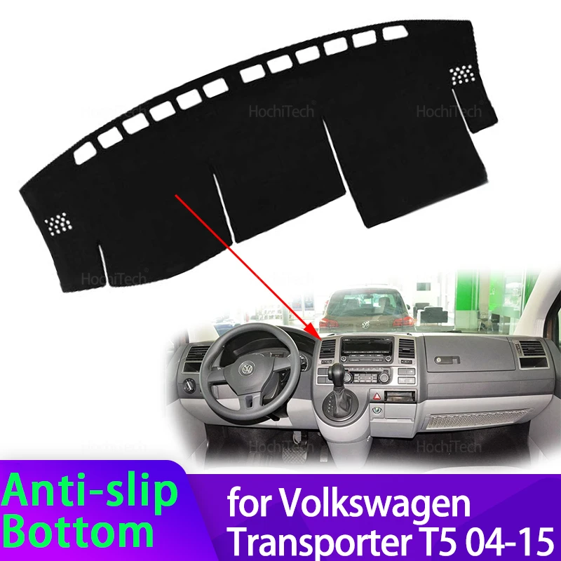 VW Transporter T5 Caravelle 2004-2015 Alfombrilla para salpicadero