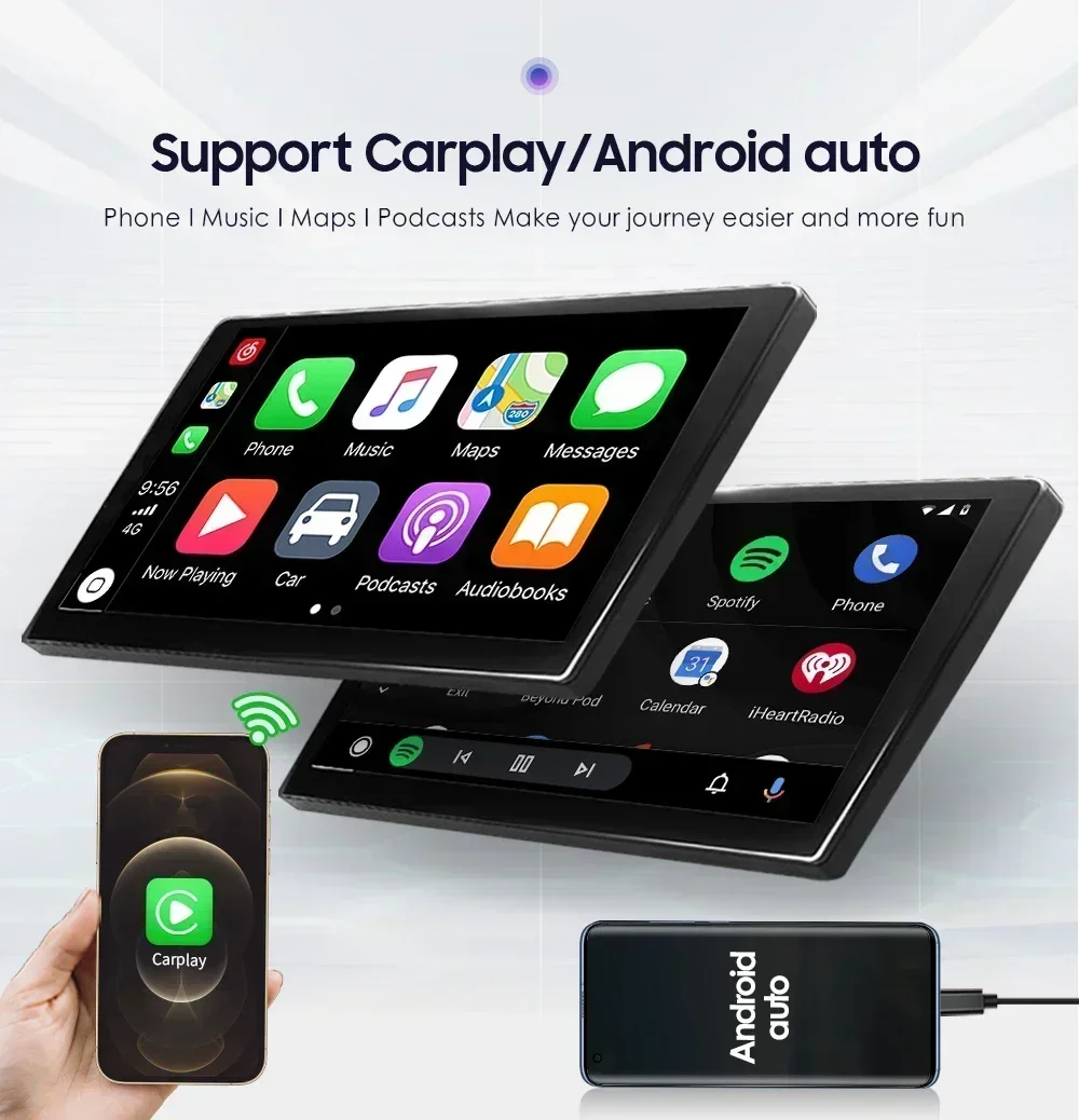 Hizpo Radio 2 DIN con CarPlay y GPS – Audi A6 C5 (1997-2004) - imagen 4